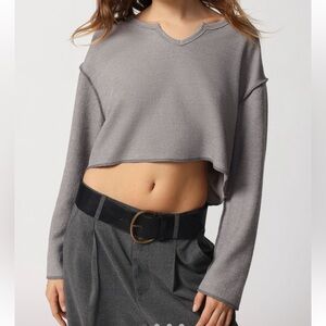 Urban Outfitters Taupe Knit Top